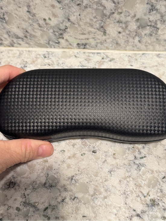 Ray Ban Black Oval Lense Black Frame Sunglasses With Case main image 7